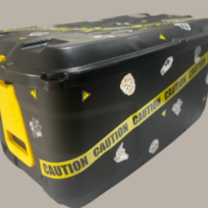 Delivered in secure chest